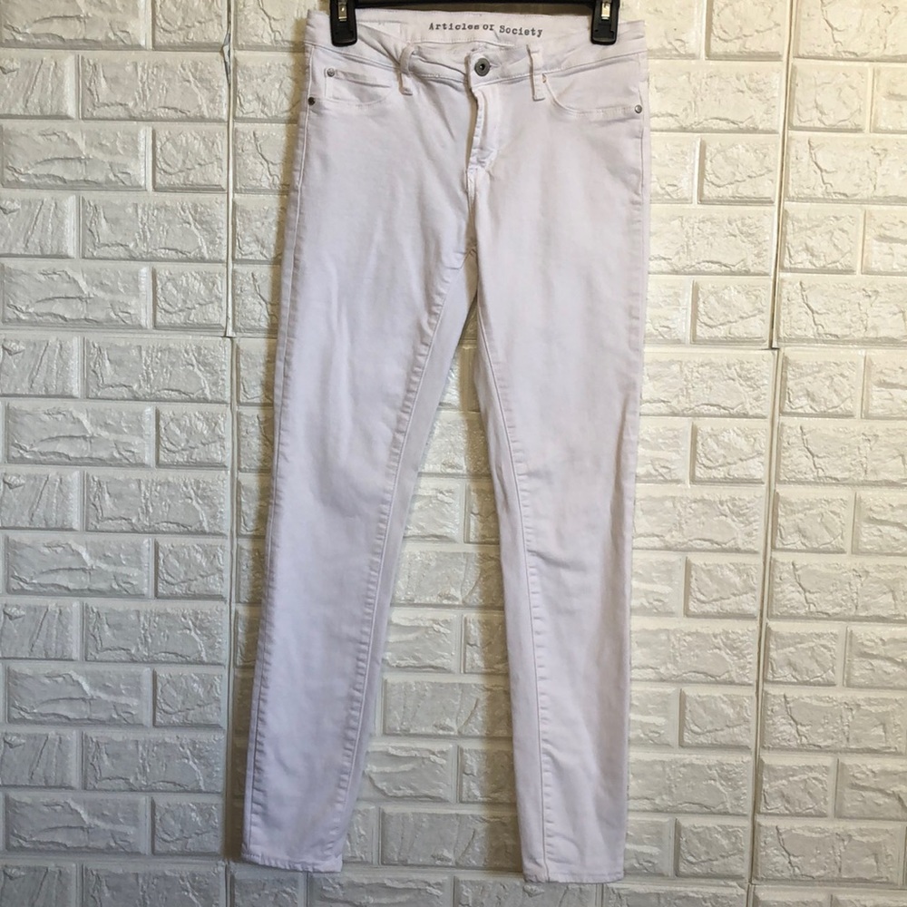 Articles Of Society White Skinny Jeans